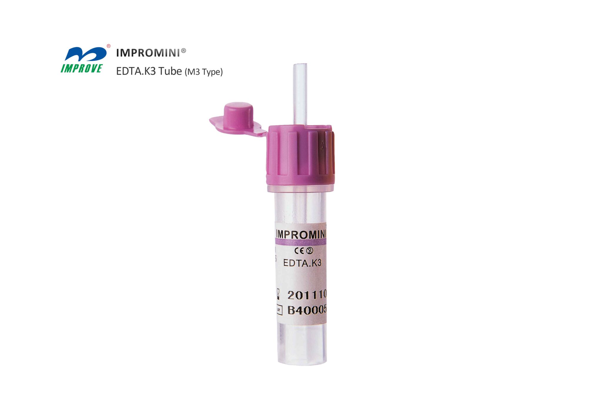 Пробирки IMPROMINI с пластиковой крышкой и капилляром — Albamed